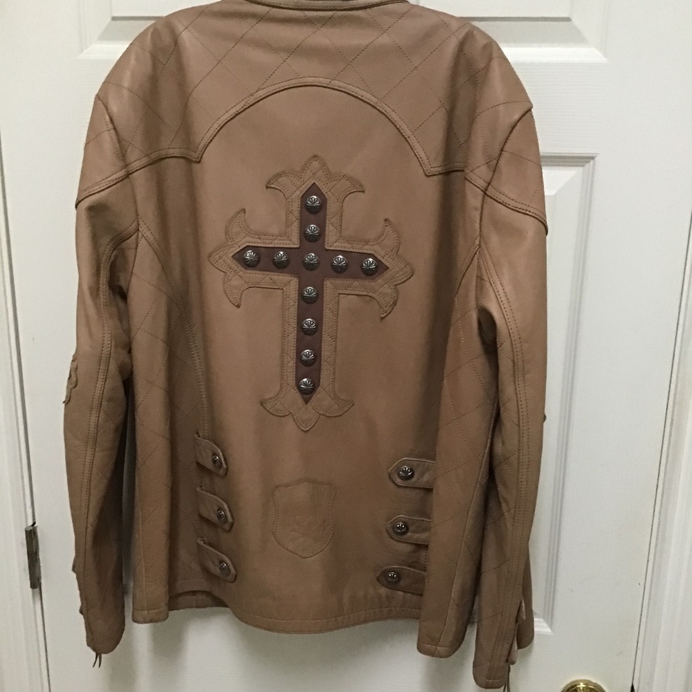 Affliction limited edition leather jacket